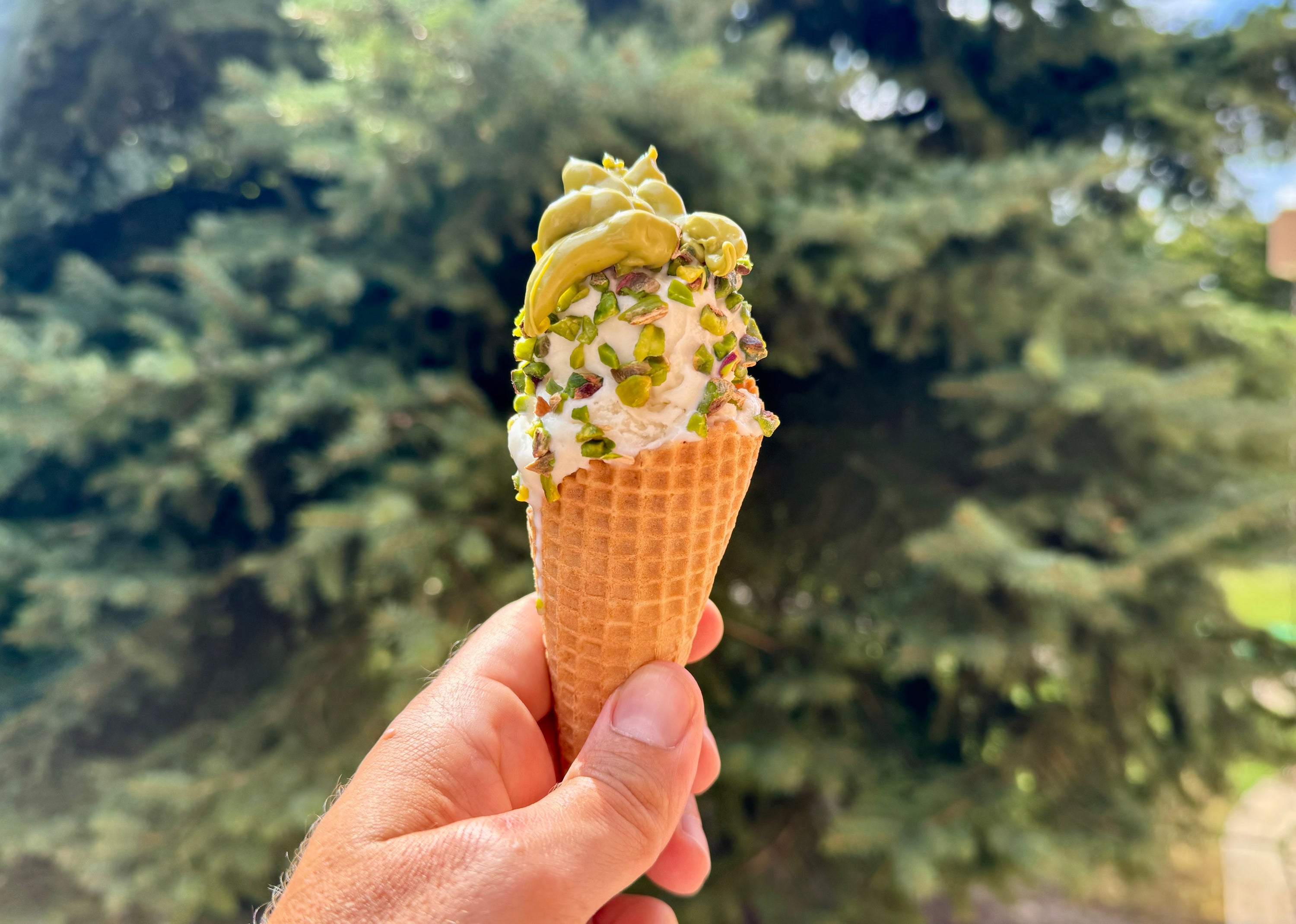 Easiest Pistachio Ice Cream Recipe, pistachio butter, pistachio cream, vegan pistachio cream, vegan pistachio ice cream