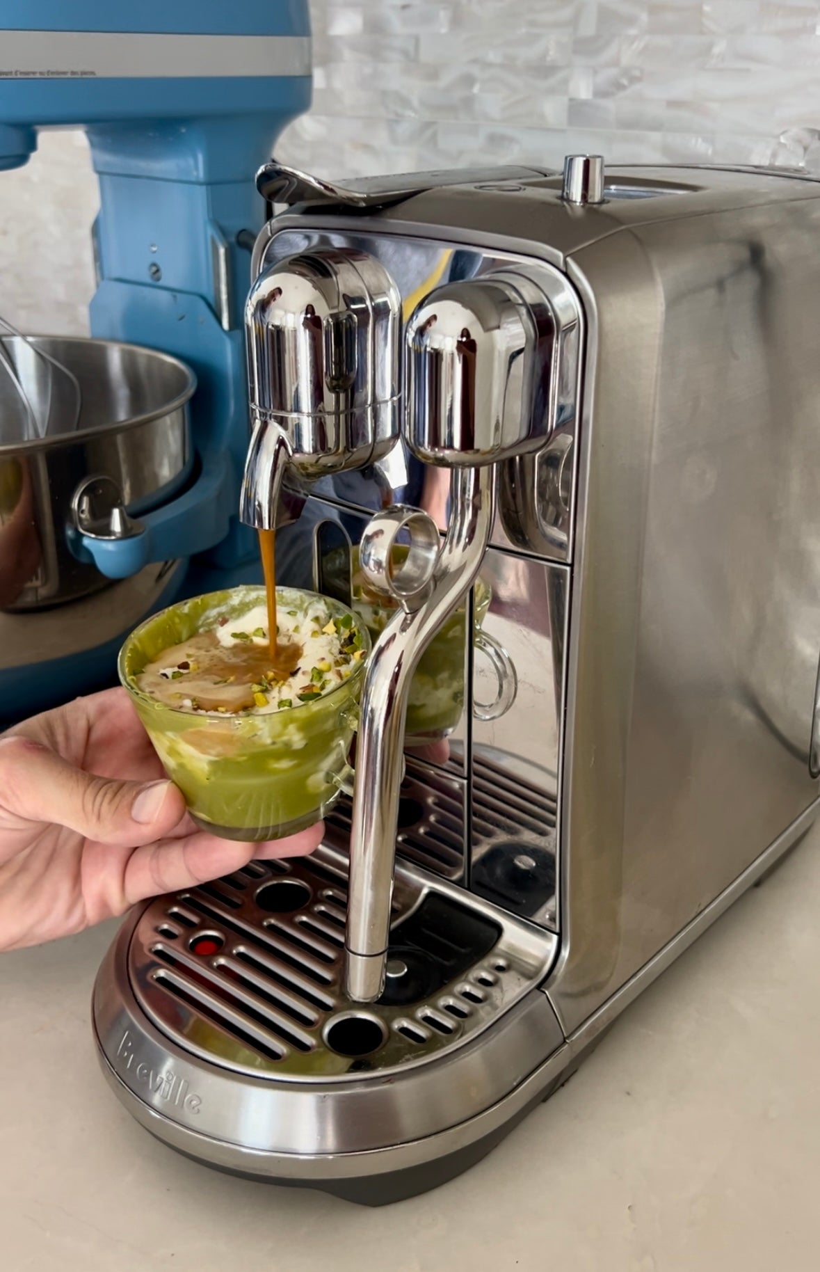 Pistachio Affogato Recipe