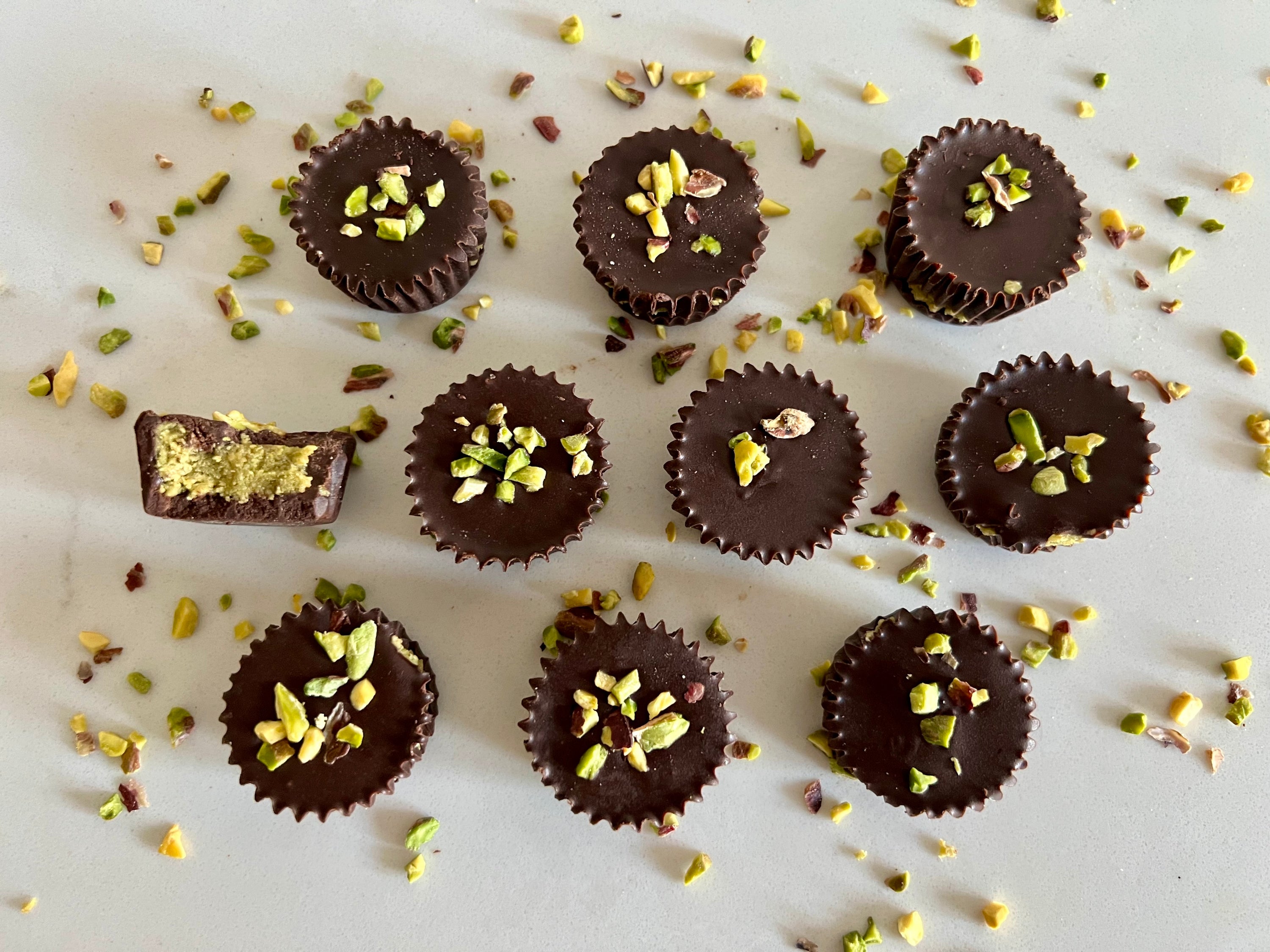 Pistachio Butter Cups