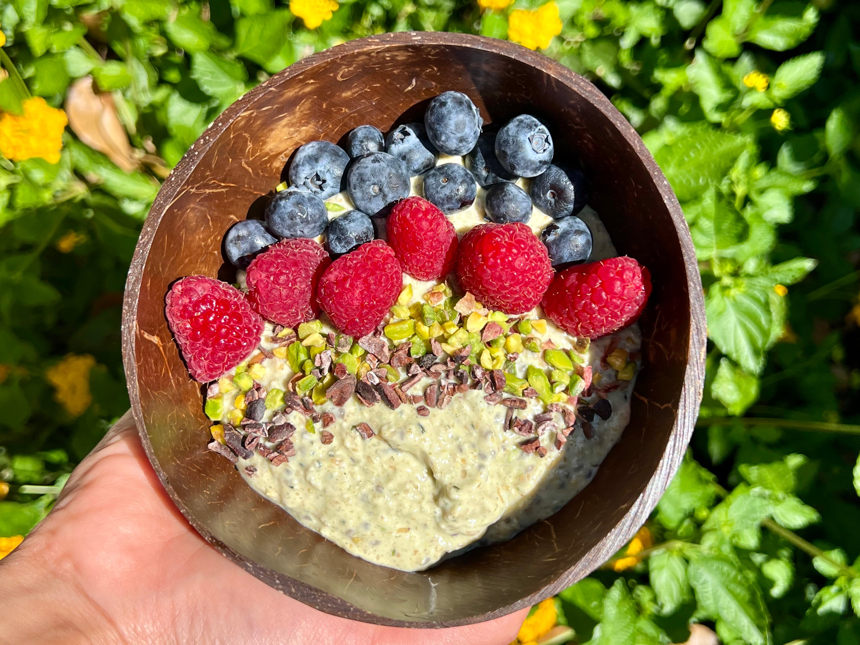 Pistachio Overnight Oats