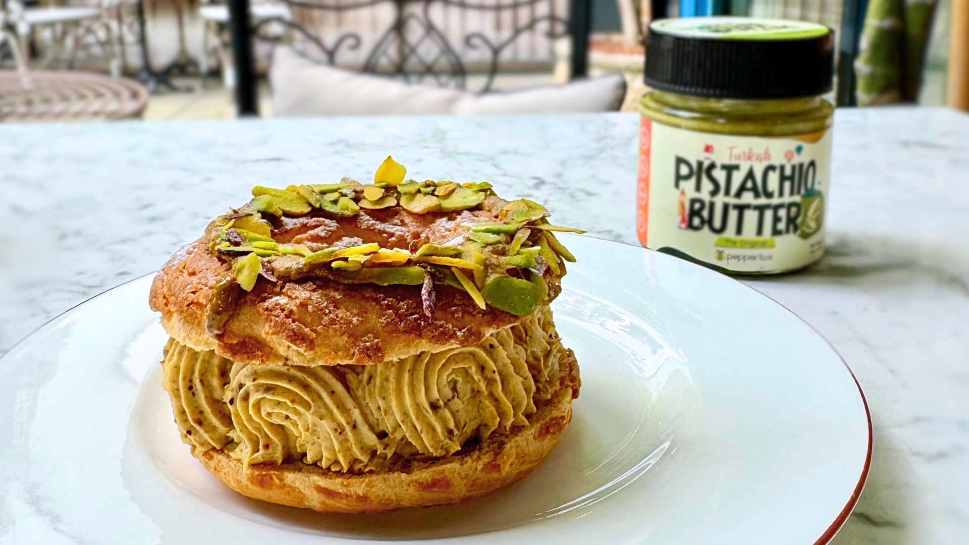 Pistachio Paris Brest