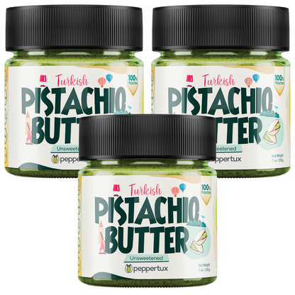 Turkish 100% Pistachio Butter - Unsweetened (30 DAY STOCK)