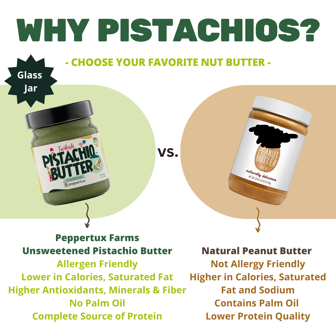 Turkish 100% Pistachio Butter - Unsweetened (30 DAY STOCK)