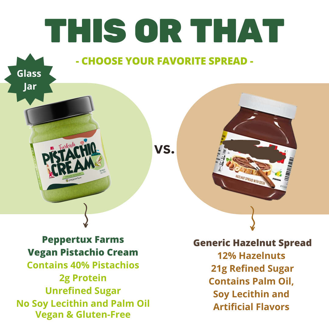Peppertux Vegan Pistachio Cream &quot;OUR BEST SELLER&quot;