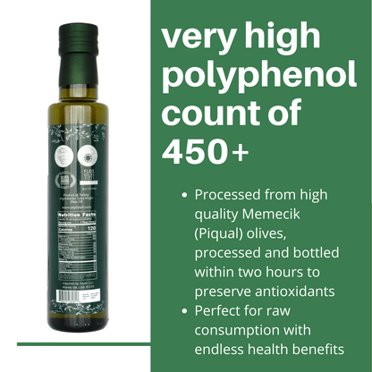 Reserve Extra Virgin Olive Oil 250ml - First Harvest &amp; Limited (Robust)